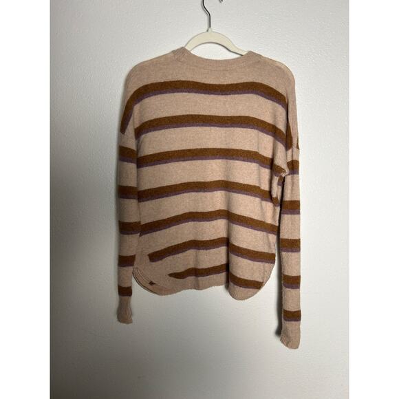 Madewell Westlake Striped Pullover Sweater Womens Multi Wool Size XS - Picture 4 of 5